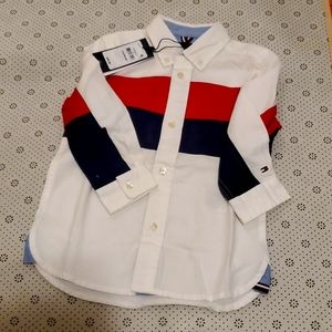 Tommy Hilfiger long sleeves kids shirt